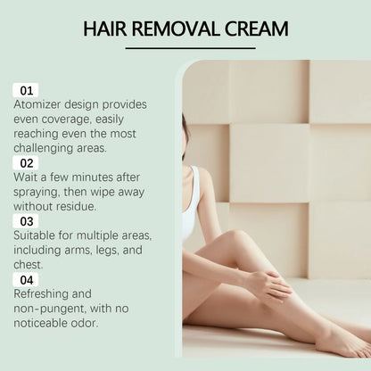 Coconut Oil & Aloe Vera Hair Removal Mousse for Sensitive Skin