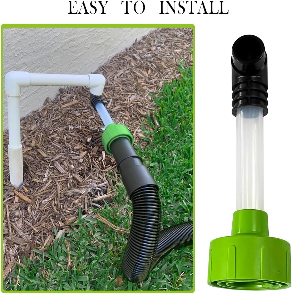 Drain Tool AC Drain Line Unclogger Vacuum Attachment